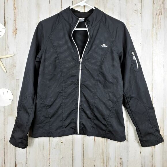 Old Navy Windbreaker Jacket Black Size Medium - Picture 10 of 11